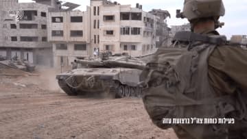 イスラエル軍、ガザ地区中部を攻撃 標的は過激派組織「イスラム聖戦」メンバー