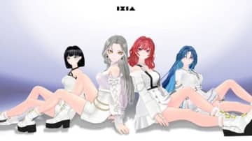 今年8月誕生の新人！韓国バーチャルガールズグループ「IXIA」、老舗楽器メーカーとのコラボ発表