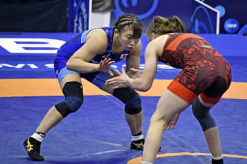 五輪王者・元木咲良がU23優勝　レスリング、全世界大会制覇