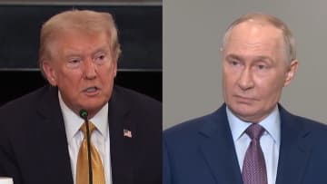 トランプ氏、プーチン氏に「非常に失望」　ウクライナ和平合意の見通しなければ会談しない考え