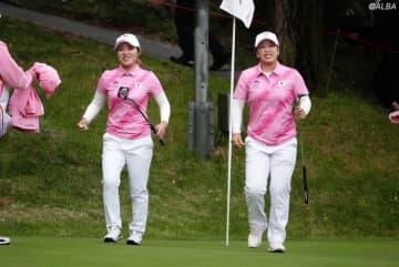 ＜速報＞竹田麗央、山下美夢有がビハインドで後半へ　西郷真央＆古江彩佳は優勢