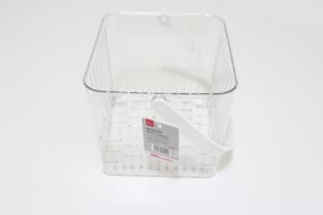 ダイソーがしれっとスゴイ商品出してるよ！お出かけにも収納にも大助かり♡クリアなバスケット
