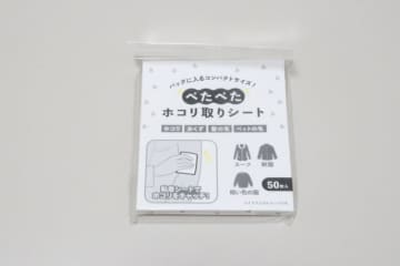 キャンドゥでストック買い！ブラシよりも断然こっちが便利！持ち運びに便利なエチケットシート
