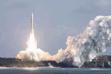 新型補給機HTV―X、宇宙出発　種子島でJAXA、輸送能力増