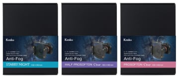 中心部まで温めて結露を防ぐヒーター付き角型フィルター「ケンコー Anti-Fogシリーズ」 星空撮影に役立つ3種類が発売