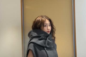 有村架純、ゆるふわヘアのオフショット　流し目に絶賛の声「完全に彼女目線」「美人」