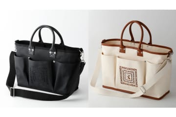 紀ノ国屋×VegieBAG、大きめ＆しっかりな大人バッグ発売。肩掛けできて重い荷物も安心