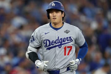 フライアウト、フライアウト、第３打席も…。大谷翔平、ワールドシリーズ第２戦はここまで無安打【ブルージェイズ戦】
