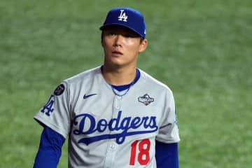 山本由伸、MLB公式の“呪怨イジり”に自ら反応　「打者に悪夢」SNSで引用…怖すぎる1枚