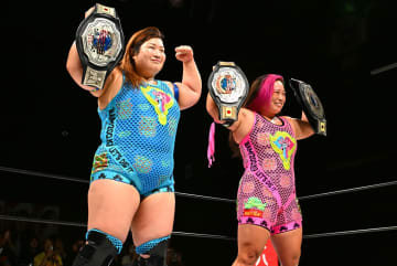 【センダイガールズ】「チーム２００キロ」優宇がプロレス大賞ベストタッグ賞受賞の野望明かす