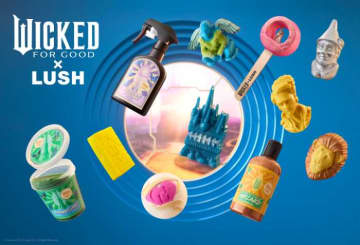 LUSH × Wicked 永遠の約束 コラボ限定11種が登場♪魔法のバスケア体験を