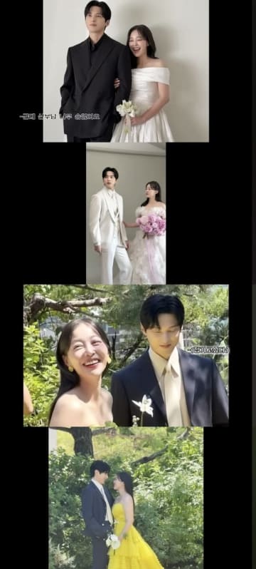 俳優ユン・ソヌ＆キム・ガウン、10年の交際を経て本日ついに結婚