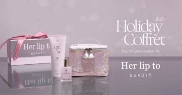 Her lip to BEAUTYからホリデー限定♡「FULL OF LOVE」香るコフレ登場
