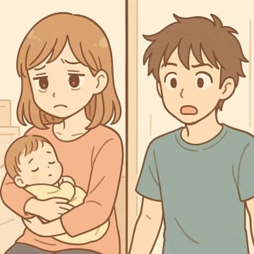 「俺の飯は？」産後の不眠不休の私に言った夫。絶対に忘れない、あの日の絶望の理由とは？【短編小説】