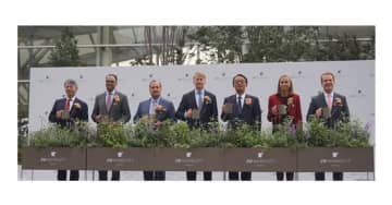 首都圏初進出「JWマリオット・ホテル東京」　マリオット会長ら来日し開業セレモニー開く