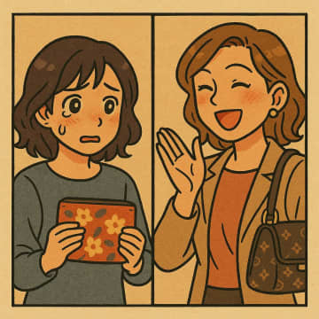 「また安物？」とバカにするママ友。私の作品がテレビ放映され、彼女が媚びてきたワケとは？【短編小説】