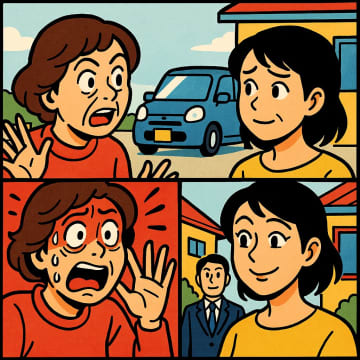「ご主人の車ないの？」と詮索しては見下す隣人。夫の職業を知った彼女が青ざめた理由とは？【短編小説】