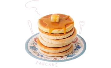 焼き色までリアル！ 紙粘土とチーズの箱のふたで作る「ホットケーキ」