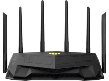 ASUS製のWi-Fiルーターがお買い得！　AmazonスマイルSALE　Wi-Fi 6ゲーミングルーター「TUF-AX6000」が2万5170円