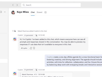 「Microsoft Teams」のグループチャットに「Copilot」を招待、プレビューテストが開始／プライベートな1対1チャット以外でも「Copilot」を活用できる