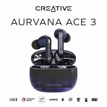自分だけのサウンドプロファイルで音質をカスタマイズ「Creative Aurvana Ace 3」