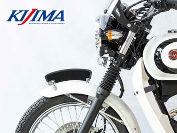 キジマから英国車風カスタムパーツ「フェンダープレート」が発売！ W230／GB350Cに無加工で装着可能