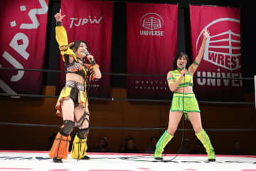 【東京女子】HIMAWARI＆鈴木志乃組がタッグ王座前哨戦で王者・上福ゆき＆上原わかな組から勝利を挙げ好発進！「11・9後楽園までもっと勢い加速して頑張りたい！」