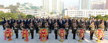 中国人民志願軍抗米援朝75周年の記念行事　中朝が共同開催