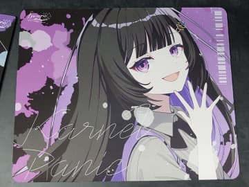 自作PC系VTuber「黒戸モノ」コラボマウスパッド/マウスソールが入荷