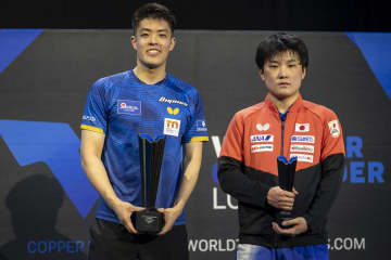 張本智和、男子シングルスで準優勝 卓球スターコンテンダー・ロンドン