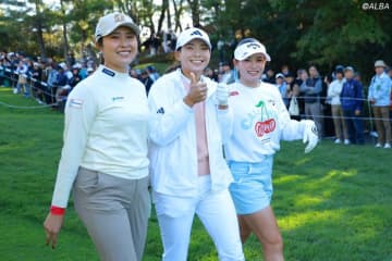 河本結・渋野日向子・大里桃子の同期生トリオが予選ラウンドで同組に プロテストから7年が経過「いろいろ感慨深いものがあるなぁ。。。」