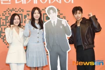 【PHOTO】ハン・ヘジン＆ファン・ウスレ＆2PMのウヨン、新恋愛リアリティ番組「お姉さんは僕の女」制作発表会に出席