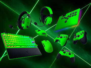 Razer、「802Cグリーン」を前面に出したゲーミング周辺機器9製品
