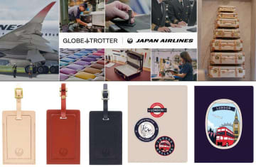 JALとグローブ・トロッター、コラボ商品第2弾　ラゲッジタグとパスポートスリーブ