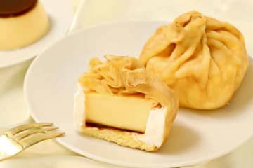 まるでプリン！パステル新作シュークリーム＆プリン包みクレープ登場