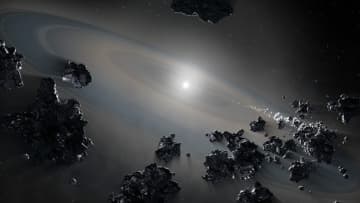 145光年先・30億歳の白色矮星から岩石質の天体が破壊された痕跡を検出