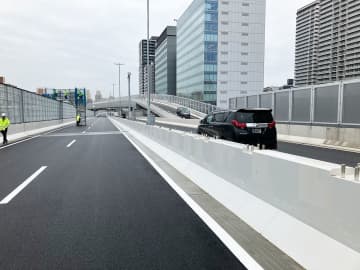 首都高速道路羽田線、29日に下り新設道路の運用開始　着工から約10年