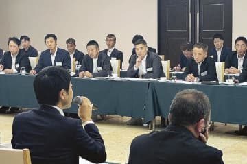 地域建設業の災害対応、地域を越えて経験共有／石川と徳島、若手経営者らが対話