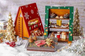 ヒルトン東京、お肉が主役のクリスマスミートアフタヌーンを開催　11月14日から