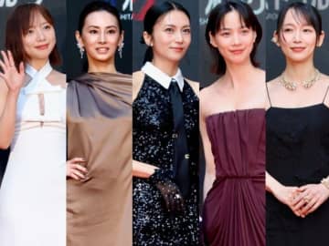 のん、柴咲コウ、吉岡里帆、北川景子らが華やかに登場！　レッドカーペット一挙紹介＜第38回東京国際映画祭＞