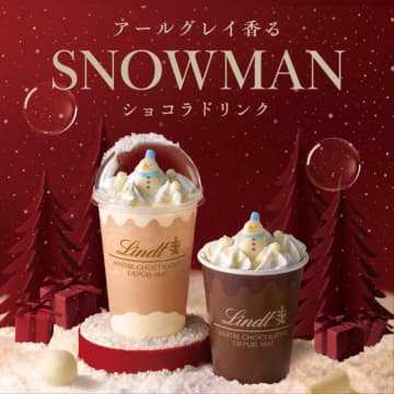 冬のときめきを一杯に♡リンツのホリデー限定「SNOWMAN ショコラドリンク」登場