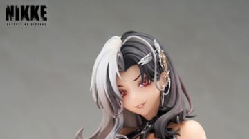 大胆な衣装が光沢感でより過激に…！『勝利の女神：NIKKE』から「ロザンナ：シックオーシャン」が1/7スケールフィギュア化