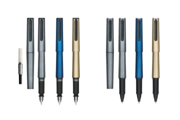 どんな書き方でも書きやすいペン「TUZU」にメタリックモデル