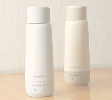 サンコー、水筒みたいな電気ケトル　持ち運べる