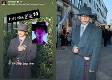 BTS・V、ファッション界も魅了する圧倒的存在感！「2025 Vogue World」で“韓国の美”を体現