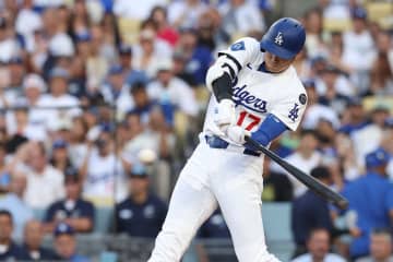 【MLB】大谷翔平、劣勢から“左腕攻略”左中間への値千金タイムリー二塁打　フリーマンの同点打で生還