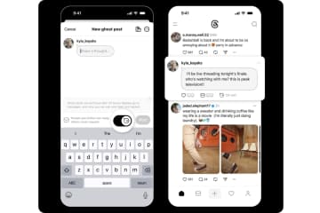 Threadsに新機能「ゴースト投稿」、投稿後24時間で消える