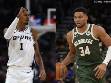 今季第1週の週間MVPにスパーズのウェンバンヤマ、バックスのアデトクンボが選出