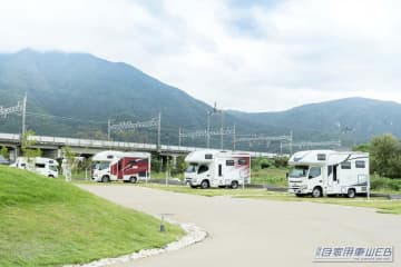 車中泊旅行にオススメ！　快適に、そして安全に楽しめる「RVパーク」最新情報　【 滋賀県大津市・ RVパーク 近江舞子トーンズ（OMI-MAIKO TONES） 】