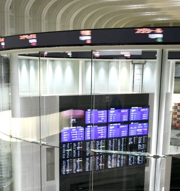 東証、午前終値は5万0419円　利益確定の売り優勢